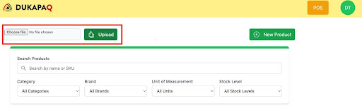 DUKAPAQ Dashboard